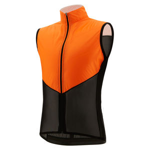 Chaleco acolchado con bolsillos para hombre, ropa deportiva ajustada de punto de arena resistente al agua y al viento, chaleco acolchado BMX est - Product Image 6