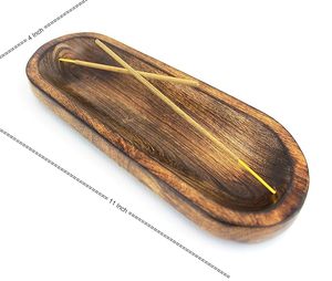 2024 tendance exportation Collection porte-encens boîte d'encens Premium amélioré porte-bâton d'encens bois de manguier très haute qualité - Product Image 3