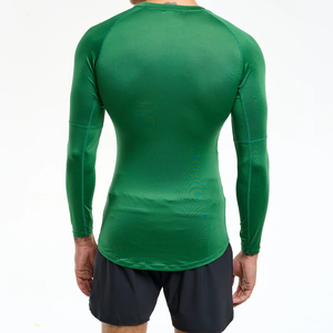 Camiseta de Compresión Deportiva para Hombre, Secado Rápido, Transpirable, Manga Larga, Diseño Sólido, Nueva Llegada - Product Image 2