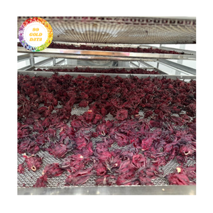 Fleurs d'hibiscus séchées 99 Gold Data cultivées au Vietnam, séchées au soleil, Roselle pour tisanes et préparation de boissons, couleur naturelle par Ms Violet - Product Image 6