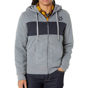 เสื้อฮู้ดมีซิปสำหรับผู้ชายเสื้อฮู้ดมีซิปผ้าคอตตอน - Product Image 2