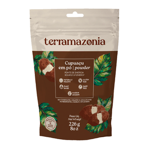 Poudre de Cupuaçu Terramazonia 226g, naturellement saine, à base de plantes, fabriquée à partir d'un superfruit brésilien de qualité supérieure - Product Image 1