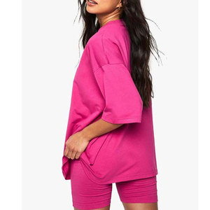 Venta al por mayor de las mujeres 100% algodón camiseta de alta calidad de diseño de moda moderna personalizada camiseta de las mujeres - Product Image 2