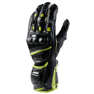 Prix usine équitation moto gants de protection des mains doigt complet en cuir véritable motard gants de moto - Product Image 2