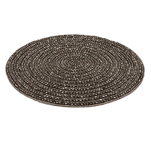แผ่นรองจานประดับด้วยลูกปัดสำหรับตกแต่งห้องครัวหรูหราแผ่นรองจานบนโต๊ะรับประทานอาหารร้านอาหารและโรงแรมแผ่นรองออกแบบทำมือตกแต่งด้วยลูกปัด - Product Image 2