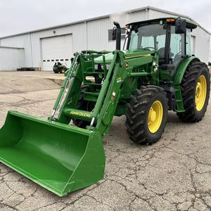 JOHNN DEERE 6105E 4WD Mini tracteur 4x4 Type d'entraînement 25-120HP 70-100HP tracteur de marche nominal pompe à moteur boîte de vitesses pour - Product Image 1