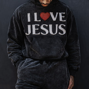 Wholesale Custom Logo Printed Men's Hoodie 100% Cotton Acid <b>Wash</b> Embroidered Regular Fit Winter Breathable Quick Dry Pockets - Product Image 1