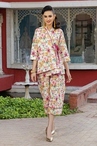 Vestido largo de punto de la India paquistaní para mujer, ropa de fiesta, vestidos de boda, salwar, kameez, césped, Kurti - Product Image 4