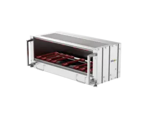 RDEKONO Schroff 19inch racks network cabinet standard size light reasonable structure aluminium cnc enclosure pcb subrack