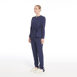 Conjuntos de Uniformes Médicos de Punto Elástico de Moda Más Vendidos, Fabricación Personalizada de Uniformes de Hospital, Traje de Túnica para Mujer - Product Image 2