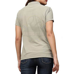 Camiseta Polo de mujer superventas, ropa informal de algodón transpirable y de secado rápido para adultos para el verano - Product Image 2