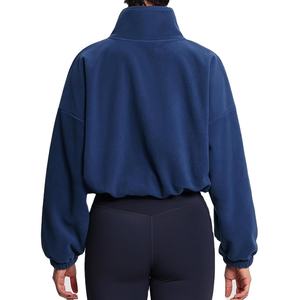 Cuello alto, sudadera polar con cremallera, Sudadera corta con capucha, sudadera y sudaderas con capucha para mujer - Product Image 5