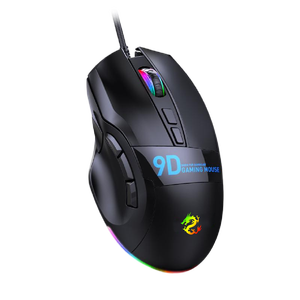 Ratón para Juegos con Cable Profesional, Retroiluminación RGB, 9 Botones Programables, Diseño Ergonómico para Mano Derecha, Ratón Industrial Suave para <span class=keywords><strong>PC</strong></span> - Product Image 2
