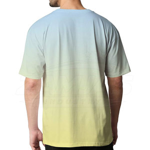 Camisetas de hombre 100% algodón de alta calidad, corte ajustado, color personalizado, ligeras, precios al por mayor, camisetas ajustadas para hombre - Product Image 3