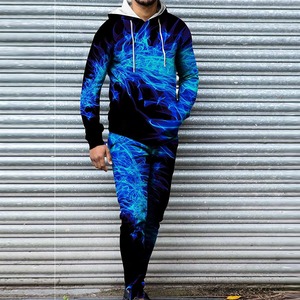 Pakistan Manufacturer's Custom High Quality Slim Fit <b>Sweatpants</b> Hoodie Tracksuit for Men Winter for Puff Print New Design Hooded - Product Image 5