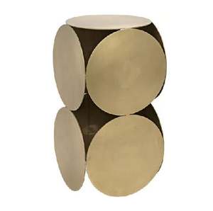 Table d'appoint en métal au design artisanal, table d'appoint la plus vendue, qualité supérieure, finition brillante, meubles pour salon, table d'appoint de canapé - Product Image 3