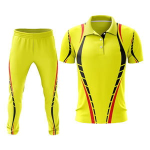 Sublimation de qualité supérieure taille et logo personnalisés ensembles et kits d'uniformes de cricket à la mode - Product Image 2