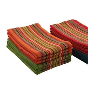 Lot de 12 torchons de cuisine 100% coton à séchage rapide pour la maison, les hôtels et les restaurants pour la salsa et le golf - Product Image 1