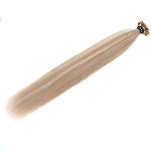 ผมต่อแบบเส้นตรง Remy Human Hair Weft Extensions # 17/1001 สีเบจเย็นผสมสีบลอนด์มุก - Product Image 4