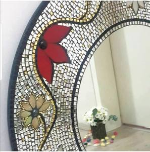 Round Mosaic <b>Mirror</b>,Mosaic Design,Handicraft,Hand Mader,Mosaic <b>Mirror</b> <b>Wall</b> <b>Decoration</b>,<b>wall</b> <b>mirror</b> mosaic - Product Image 1