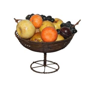 Recién llegado, cesta de contenedor de almacenamiento de frutas ecológica niquelada con forma personalizada de lujo moderno - Product Image 3