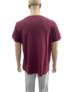 Camiseta de poliéster 100% de alta calidad para hombre, cómoda, de media manga, logotipo personalizable, Color, estirable a la moda, de talla grande - Product Image 5