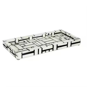 Rectangular Bone Serving Tray for Kitchenware Handmade Bone by Crescent Crafts - Product Image 1