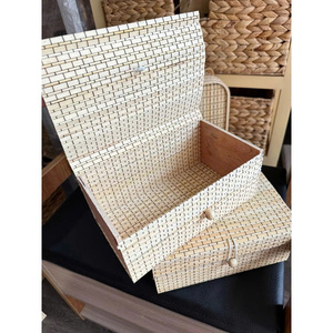Environmentally Multifunction Custom Size <b>Bamboo</b> Square Package Box - Product Image 2
