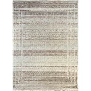 Viscaya Ivory Hand Knotted Afghan Wool Rugs 10mm Thick Medallion Rectangle for Home Hallway Living Room-<b>Model</b> Ea-3060(Cs-01) - Product Image 1
