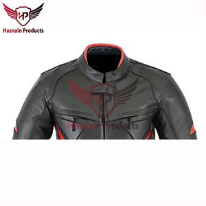Nouveau hiver Vintage moto équitation hommes vestes en cuir classique décontracté moto veste motard cuir manteaux vêtements - Product Image 4