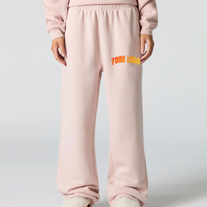 Custom Made Relaxed <b>Fit</b> Sweatpants Cozy Loose-Fitting Sweatpants for Women <b>Perfect</b> Baggy Casual Wear Sweatpants - Product Image 1