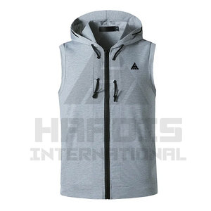 Most Popular Product <b>Men</b> <b>Sleeveless</b> <b>Hoodie</b> 2026New Arrival Wholesale <b>Men</b> <b>Sleeveless</b> <b>Hoodie</b> - Product Image 4