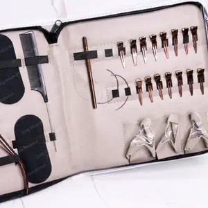 Multi Function Hair Extension Tool Kit With Pliers, Hook, Needles, Comb, Scissors, Made By Zorg International