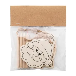 Ornamento Natalizio in Legno Sormela, Gadget Personalizzati per Decorare le Tue Festività - Product Image 6