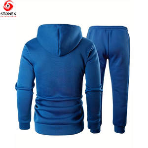 Chándal Informal con Capucha para Hombre, Transpirable, de Alta Calidad, MOQ Bajo, Tejido Suave, Nuevo Diseño, Ligero, Personalizable, Venta en Línea - Product Image 2