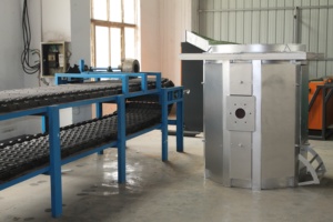 <span class=keywords><strong>Precio</strong></span> de fábrica Automático Cobre <span class=keywords><strong>Zinc</strong></span> Aluminio Lingote Transportador Línea de producción continua Máquina de fundición - Product Image 4