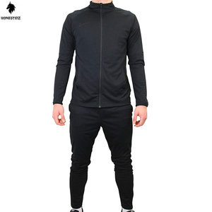Ensemble de survêtement décontracté pour homme en gros, prix bas, polaire en laine respirant et écologique, tenue de jogging avec motif décoratif et élastique - Product Image 1