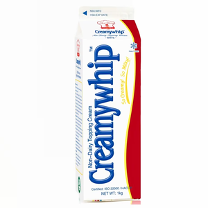 Crema No Láctea de Excelente Calidad, Marca Blanca Personalizable, ODM, Crema para Repostería HALAL, Crema Batida Blanca, 1KG, Precio de Oferta - Product Image 1