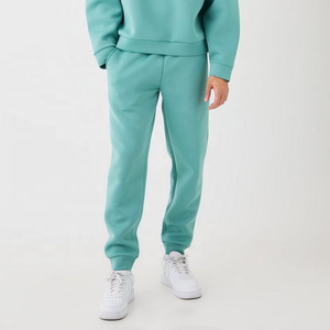 Chándal de media cremallera de peso pesado de alta calidad para hombre, conjunto de sudaderas con capucha y pantalones de chándal con logotipo personalizado, patrón sólido de algodón 100% - Product Image 3