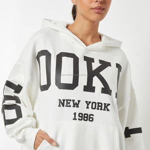 Sudaderas con Capucha Largas y Transpirables para Mujer, con Logotipo Personalizado Fit2Fight, Ligeras, Ecológicas, Talla Grande, Venta al Por Mayor OEM, Ropa de Moda - Product Image 6