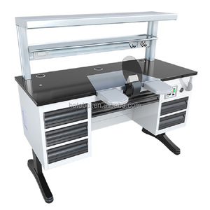 Tavolo da lavoro singolo odontotecnico multifunzione 1.4m banco da laboratorio dentale - Product Image 2