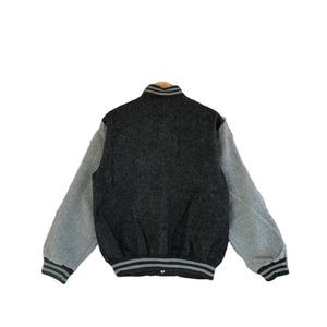 Logo personnalisé OEM, veste Letterman de baseball brodée tout en laine chenille, veste de baseball universitaire pour hommes - Product Image 6