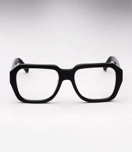 Classic High End Hand Made Real Buffalo Horn Eyeglass Frames Natural Color Round Waterproof Animal Style - Product Image 3