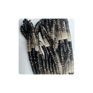 หินควอตซ์สีชมพูเหลี่ยมเพชรพลอยหนา8-10มม. 14นิ้วทำจากหินอัญมณีคุณภาพสูง - Product Image 4