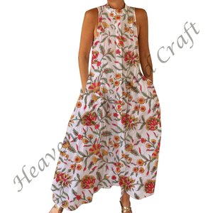 2026 New <b>Jumpsuit</b> O Neck Bodycon <b>Jumpsuits</b> <b>Party</b> Wear Sexy for Women For Spring/Summer Adults Autumn New Arrivals Bagru Printed - Product Image 3