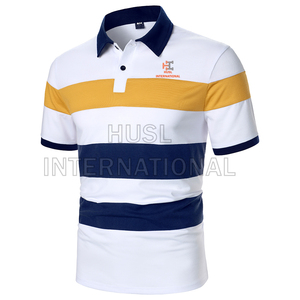 High Street Style Printed <b>Half</b> Sleeve Men Polo <b>Shirts</b> Multi Color Custom Design Men Polo <b>Shirts</b> - Product Image 2