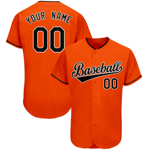 Logo brodé personnalisé pour femmes couleur sublimée par l'équipe chemises de softball à manches courtes maillot de baseball col en V pour femmes - Product Image 6