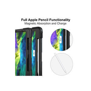 Netzy 2020 iPad Pro <b>11</b> Defender <b>Tablet</b> Silicone Case Black-Protective TPU PC Leather Material Compatible with Surface iPhone - Product Image 5