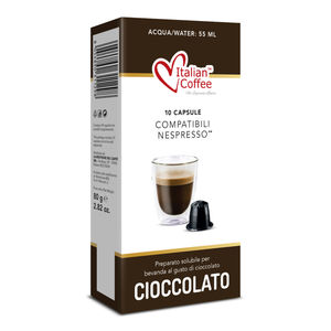 10 mini-capsules de café italien au chocolat compatibles avec Nespresso* - Product Image 1