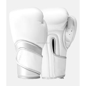 ถุงมือซ้อมมวยหนังแท้ระบายอากาศได้ดีมีสายรัดข้อมือปรับได้ - Product Image 5